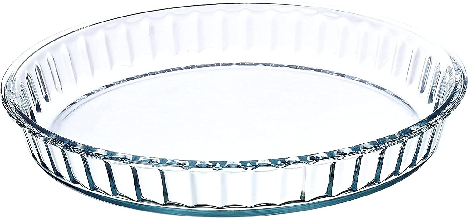 Baking Pan Glass Round D 26 3 Cm H 5 7cm 8 PCS CTN American   4218 