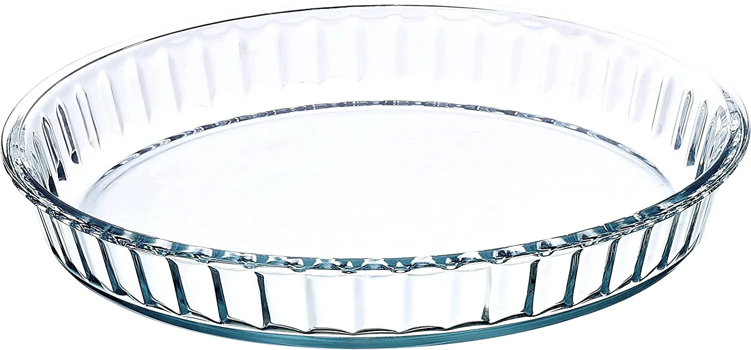 Baking Pan Glass Round  ( D=26.3 cm H=5.7cm) - 8 PCS/CTN