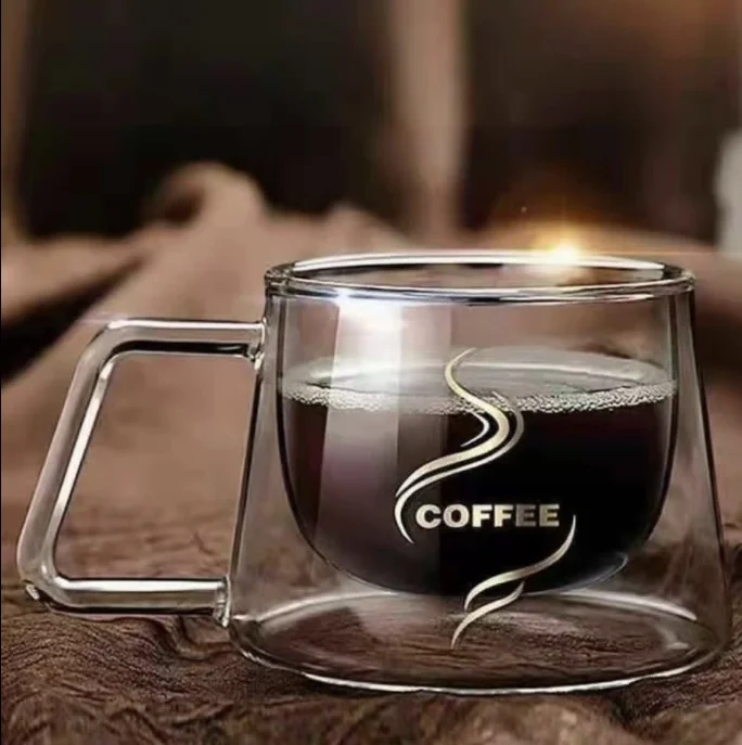 Double Wall Glass Cup